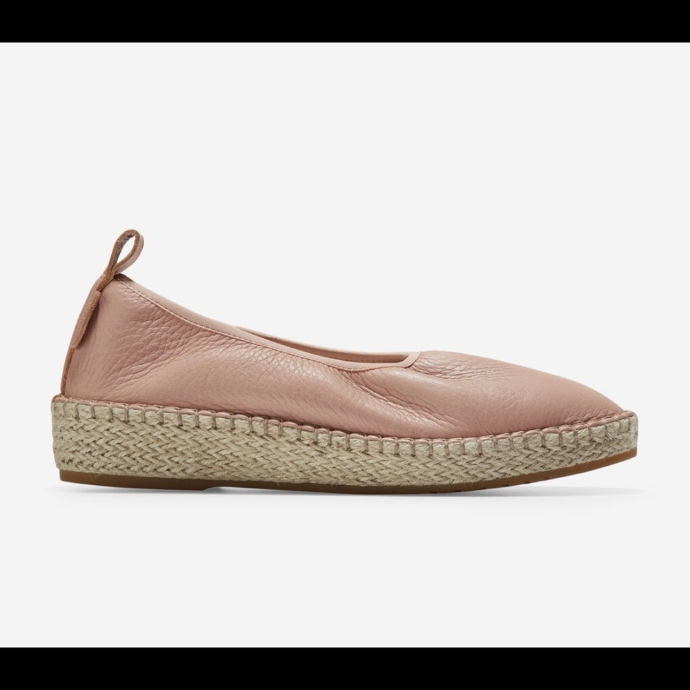 Cole Haan Cloudfeel Espadrille Mahogany Rose 10.5